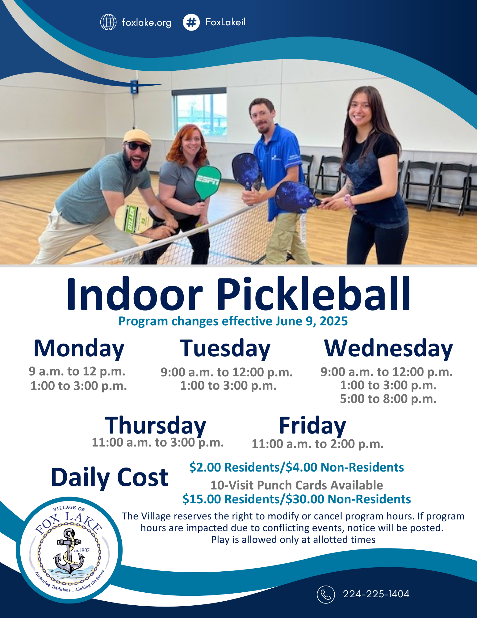 2025 Pickleball Flyer June 6 