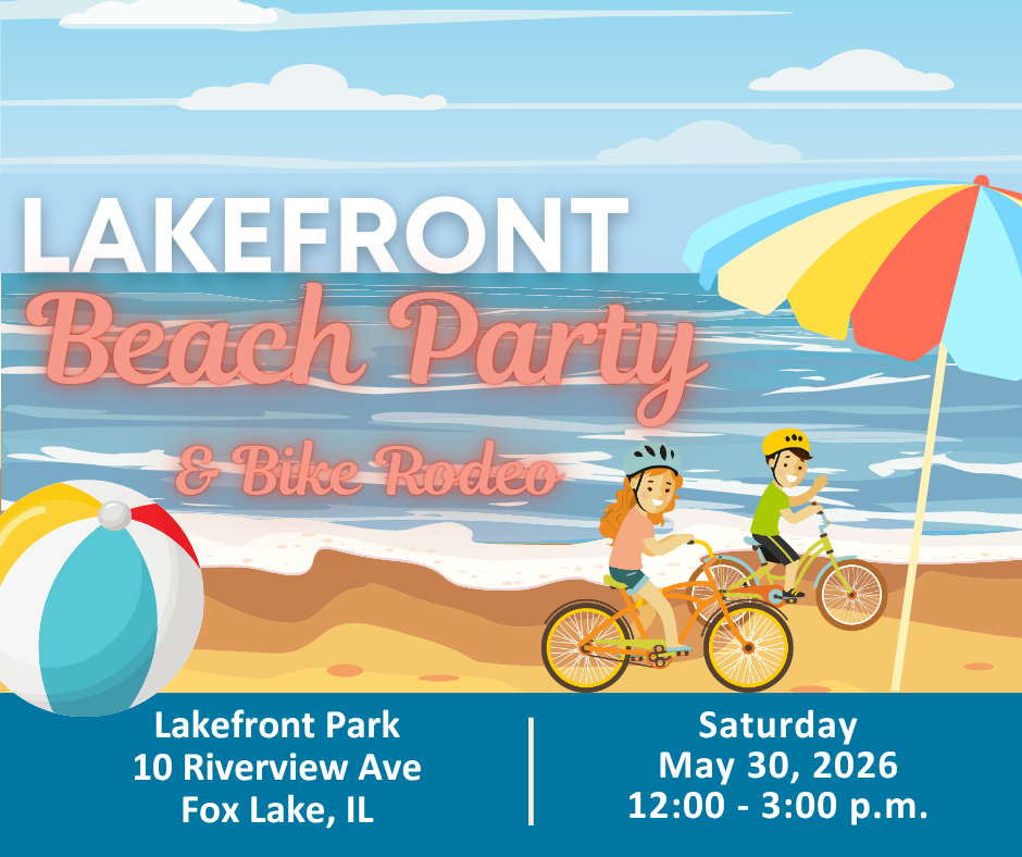 Save the Date - 2026 Lakefront Beach Party