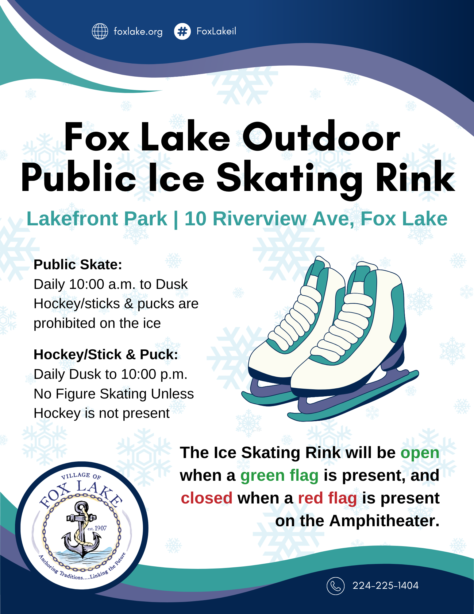 2025 Ice Skating Flyer
